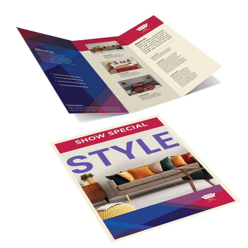 Brochures & flyers product example